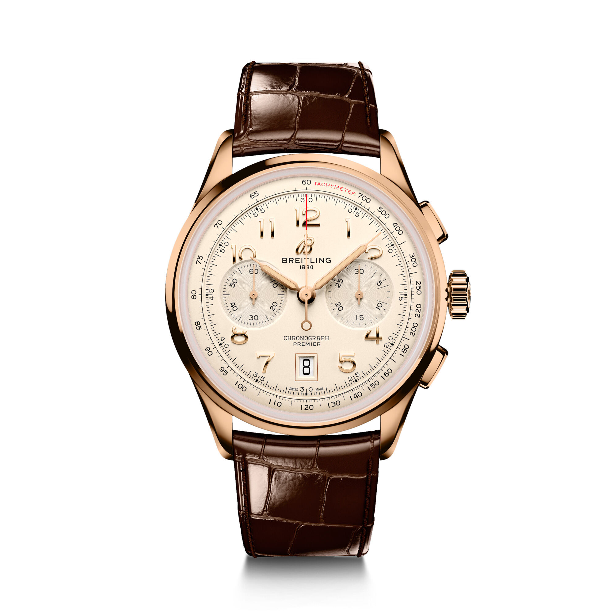 Premier B01 Automatic Chronograph 42 mm Red Gold Breitling